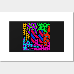 Alphabet Series - Letter H - Bright and Bold Initial Letters Posters and Art